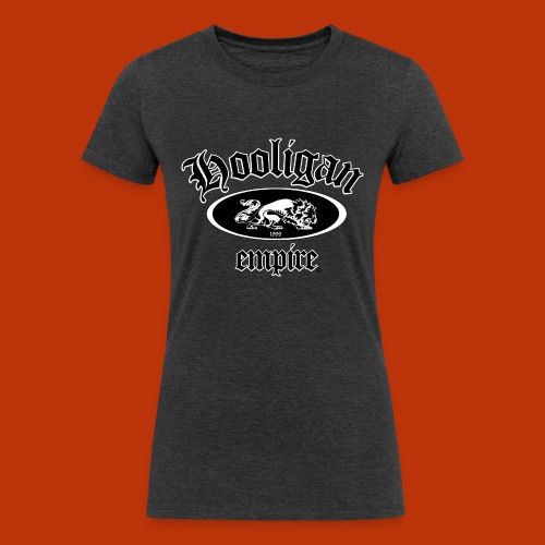Hooligan Empire Lion Black - Women's Tri-Blend Organic T-Shirt