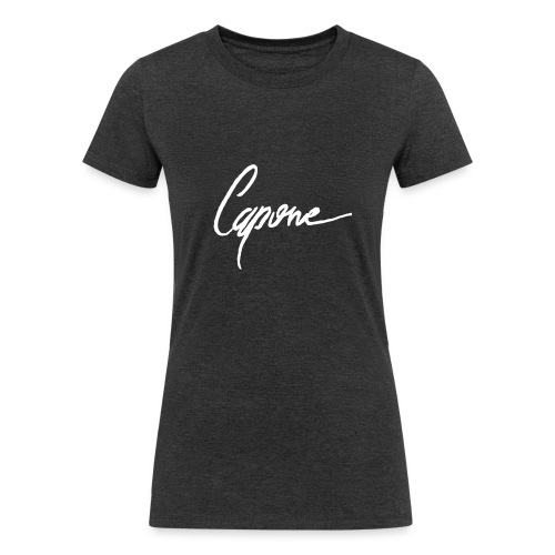 Capore final2 - Women's Tri-Blend Organic T-Shirt
