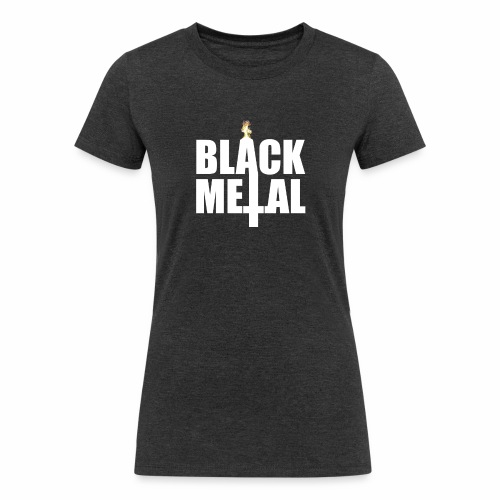 Black Metal! - Women's Tri-Blend Organic T-Shirt