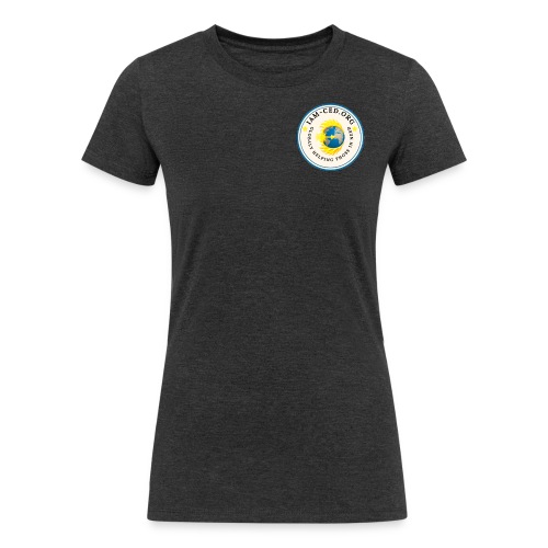iam-ced.org Round - Women's Tri-Blend Organic T-Shirt