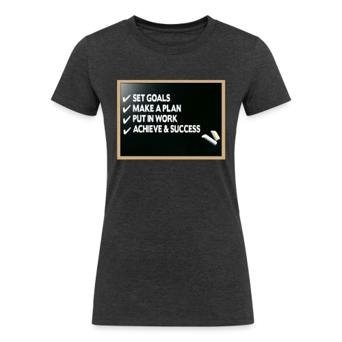 Check list - Women's Tri-Blend Organic T-Shirt