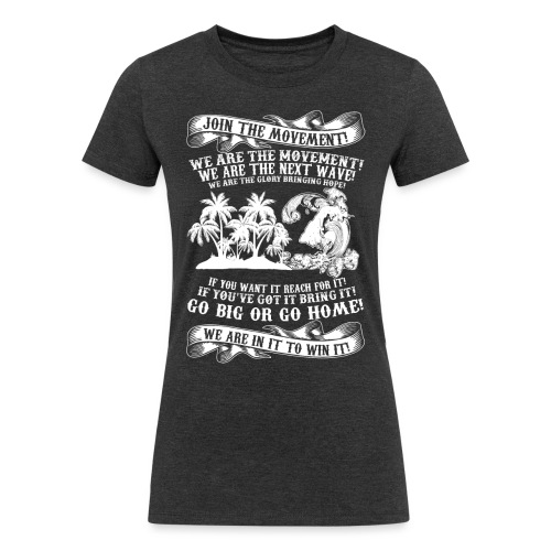 Join The Movement - T-Shirt - Unisex - Women's Tri-Blend Organic T-Shirt