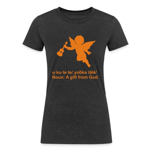 Ukulele Definition - Women's Tri-Blend Organic T-Shirt