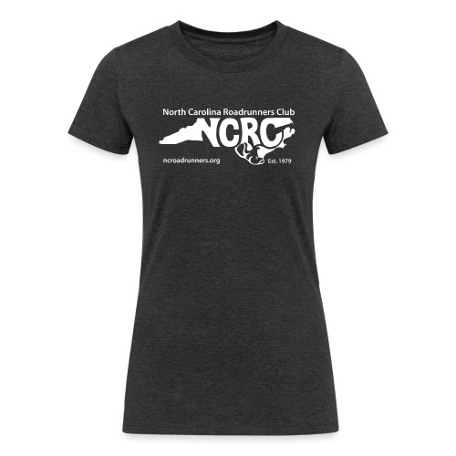 NCRC White Logo1 - Women's Tri-Blend Organic T-Shirt