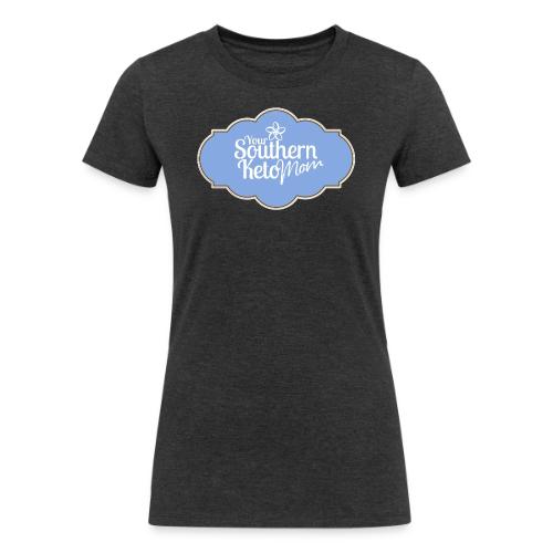 SKM Shield Logo - Women's Tri-Blend Organic T-Shirt