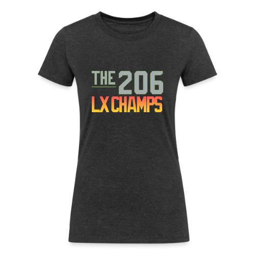 THE | 206 - Champs Wear - Fan Edition - Women's Tri-Blend Organic T-Shirt