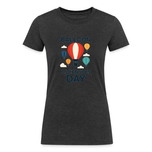 Balloon Ascension Day shirt - Women's Tri-Blend Organic T-Shirt