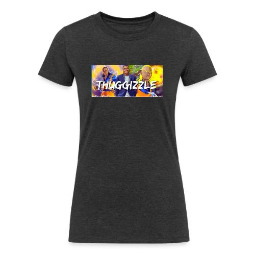 Thuggizzle T-Shirt - Women's Tri-Blend Organic T-Shirt