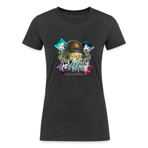 cthulhic Freakhead - Women's Tri-Blend Organic T-Shirt