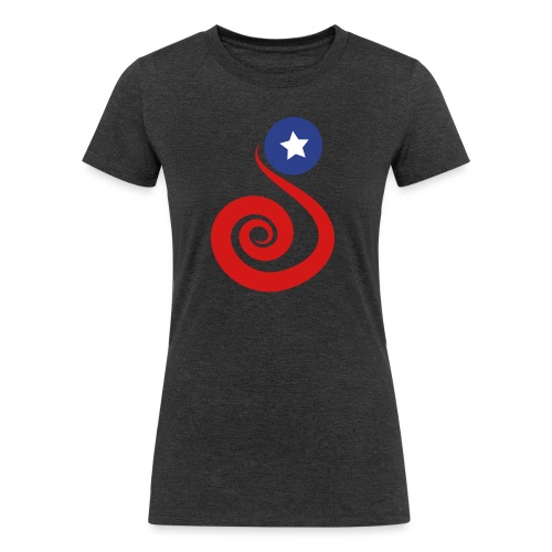 Caracol de Puerto Rico - Women's Tri-Blend Organic T-Shirt