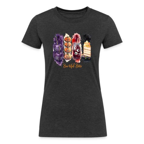 Spooky Cute Halloween Treats Art - Women's Tri-Blend Organic T-Shirt