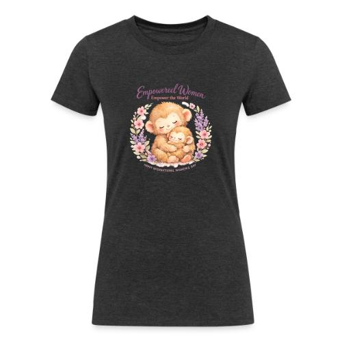 Empowered Women Empower The World Art - Women's Tri-Blend Organic T-Shirt