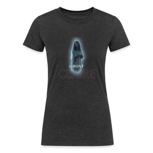 Ghost Claire - Women's Tri-Blend Organic T-Shirt