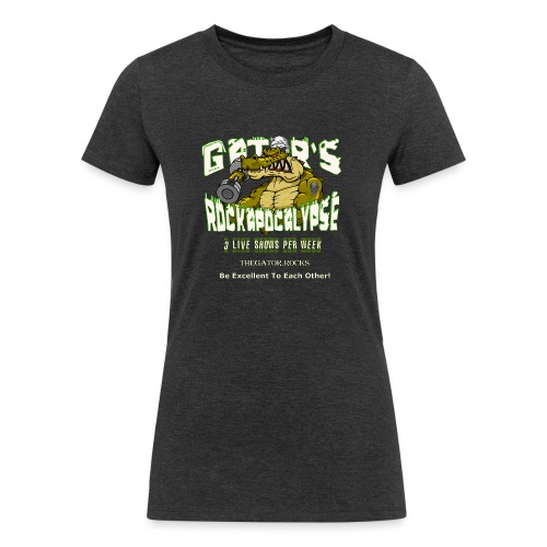 Gator's Rockapocalypse - Women's Tri-Blend Organic T-Shirt