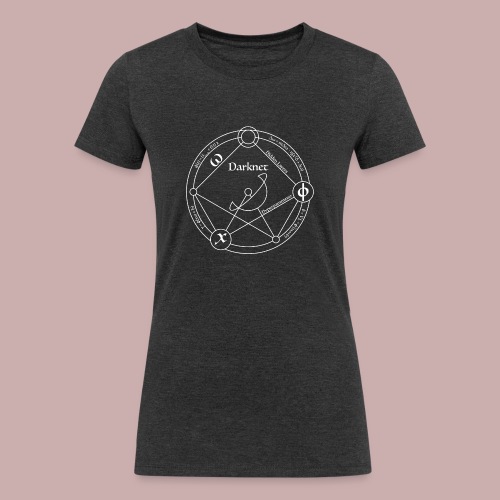 darknet white - Women's Tri-Blend Organic T-Shirt