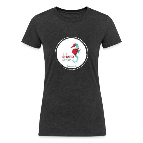 Grayton Beach Circle - Women's Tri-Blend Organic T-Shirt