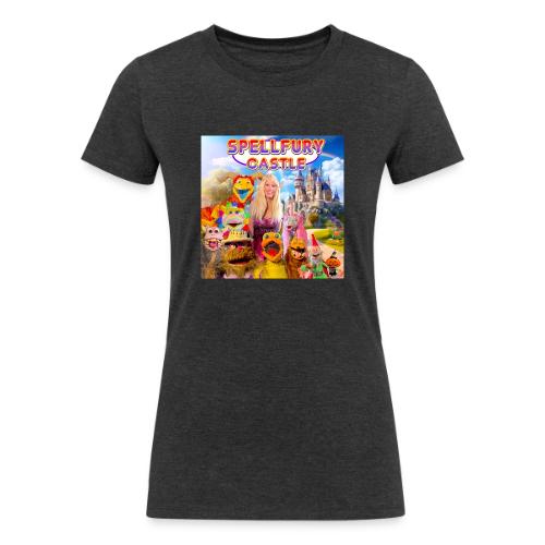 SPELLFURY CASTLE - Women's Tri-Blend Organic T-Shirt