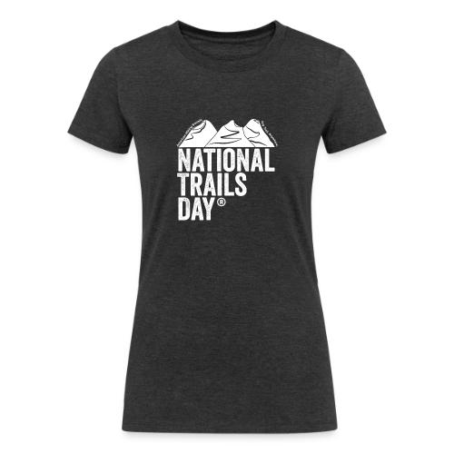 National Trails Day - Women's Tri-Blend Organic T-Shirt