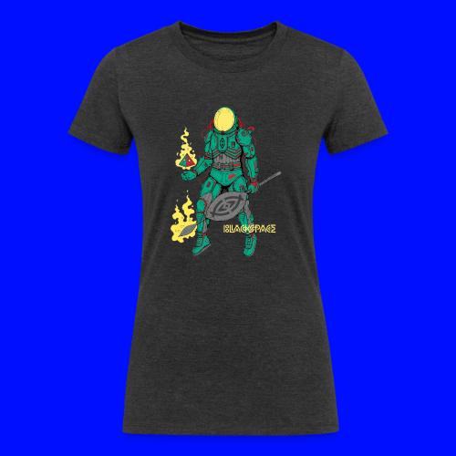 Afronaut - Women's Tri-Blend Organic T-Shirt