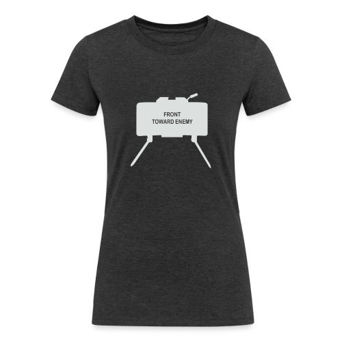 Claymore Mine (Minimalist/Light) - Women's Tri-Blend Organic T-Shirt