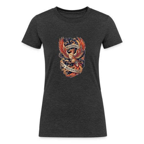 Phoenix New Year T-Shirt - Women's Tri-Blend Organic T-Shirt