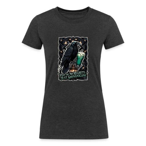 Sarcastic Raven Shenanigans Tee - Women's Tri-Blend Organic T-Shirt