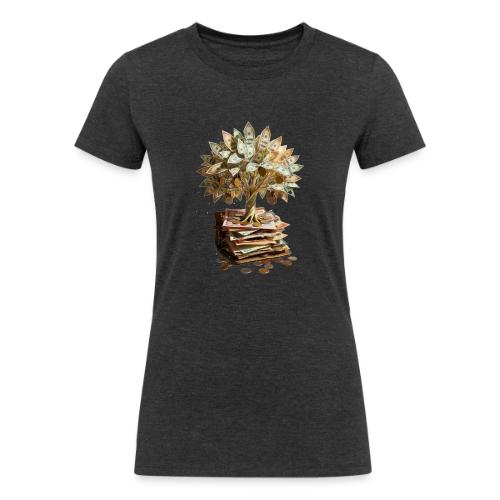 Dad Tax Collector T Shirt - Women's Tri-Blend Organic T-Shirt