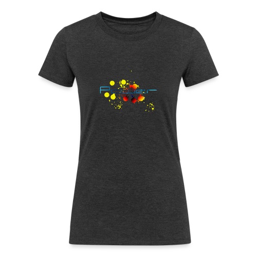 power - Women's Tri-Blend Organic T-Shirt