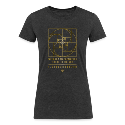 Fibonacci Ratio The Golden Ratio Fibonacci Numbers - Women's Tri-Blend Organic T-Shirt