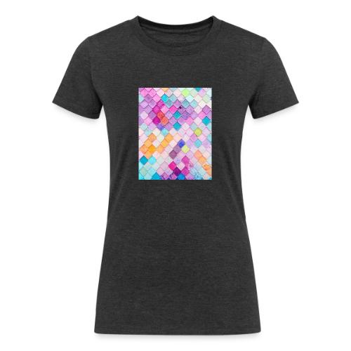 Colors of the Flowers - Women's Tri-Blend Organic T-Shirt