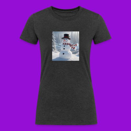 Frosty - Women's Tri-Blend Organic T-Shirt