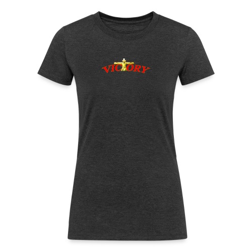 Victory In Jesus Christ - Women's Tri-Blend Organic T-Shirt