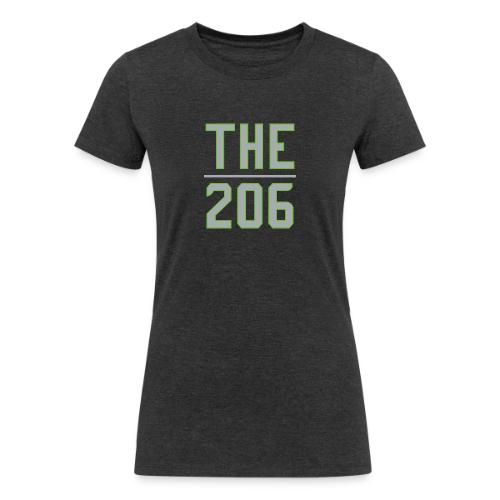 THE | 206 - Fan Style Sportswear - Washington Edit - Women's Tri-Blend Organic T-Shirt