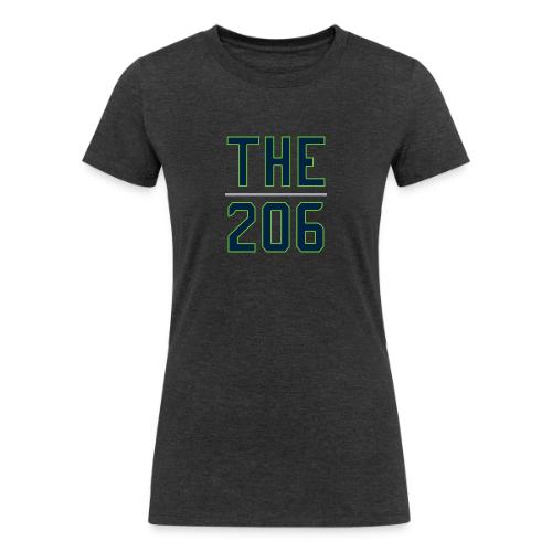 THE | 206 - Washington Spirit Gear - Game Day Line - Women's Tri-Blend Organic T-Shirt