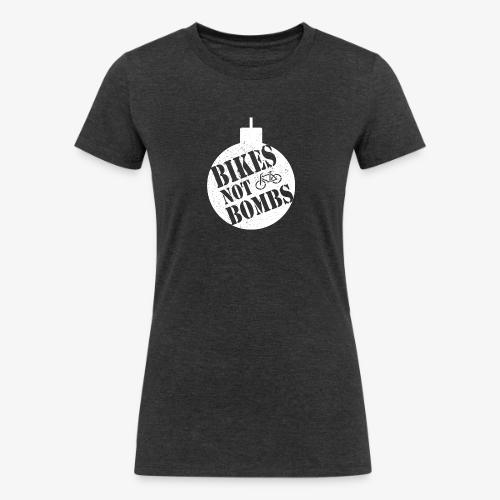Bikes Not Bombs - Women's Tri-Blend Organic T-Shirt