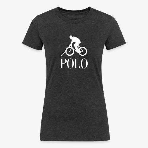 bike polo - Women's Tri-Blend Organic T-Shirt