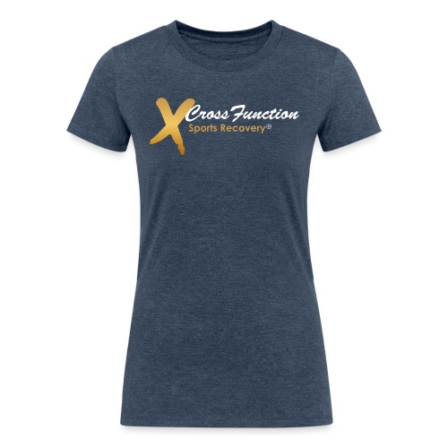 CrossFunction Sports Recovery Apparel - Women's Tri-Blend Organic T-Shirt