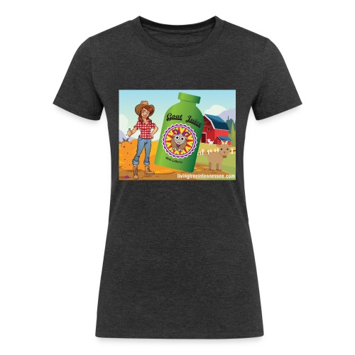 Nicole Sauce's Goat Juice - Women's Tri-Blend Organic T-Shirt