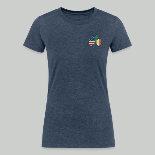 American Blood - Irish Heart - Women's Tri-Blend Organic T-Shirt
