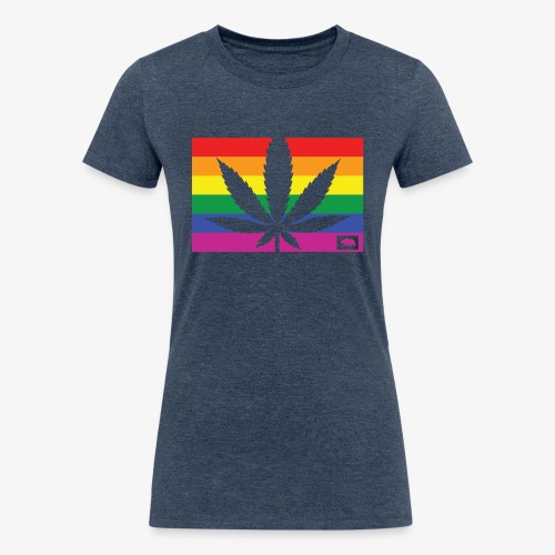 California Pride - Women's Tri-Blend Organic T-Shirt