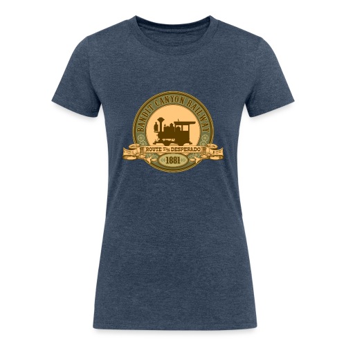 Bandit Canyon Railway - Women's Tri-Blend Organic T-Shirt