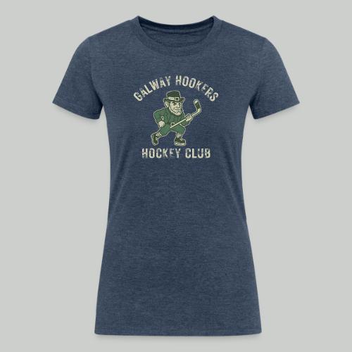 GALWAY HOOKERS HOCKEY CLUB - Women's Tri-Blend Organic T-Shirt