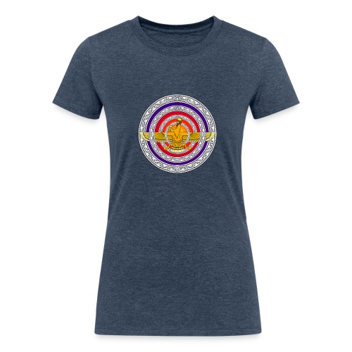 Faravahar Cir - Women's Tri-Blend Organic T-Shirt