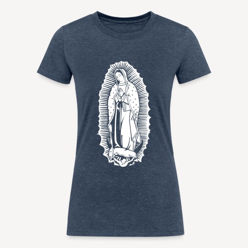 OUR LADY OF GUADELOUPE - Women's Tri-Blend Organic T-Shirt