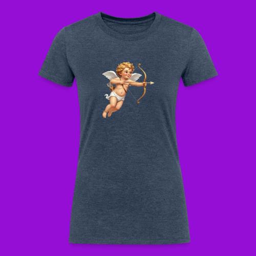 Cupid with twohearts set - Women's Tri-Blend Organic T-Shirt