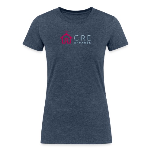CRE Apparel Bold Series - Women's Tri-Blend Organic T-Shirt