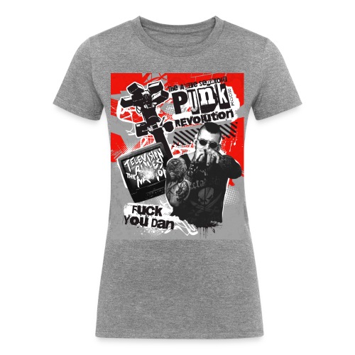 The Aussie Senators Punk Rock Revolution - Women's Tri-Blend Organic T-Shirt