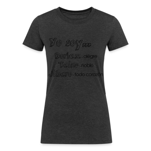 Yo Soy - Women's Tri-Blend Organic T-Shirt