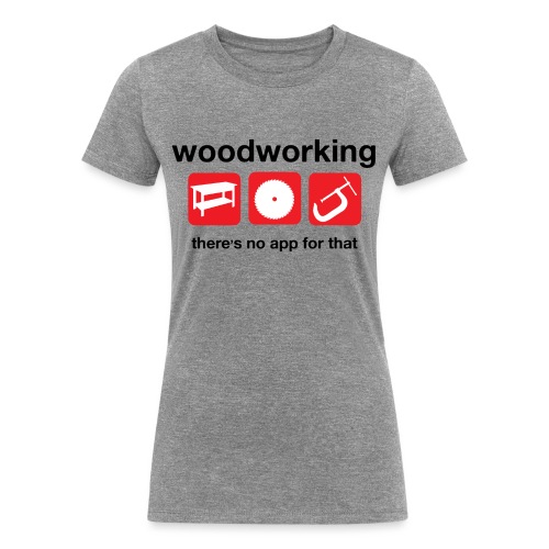 Woodworking - Women's Tri-Blend Organic T-Shirt