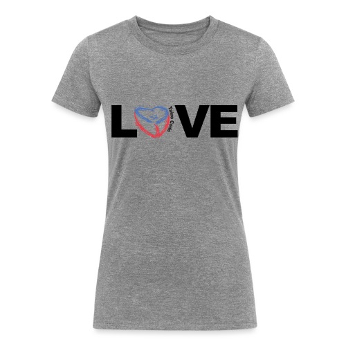 Love Puerto Rico - Women's Tri-Blend Organic T-Shirt
